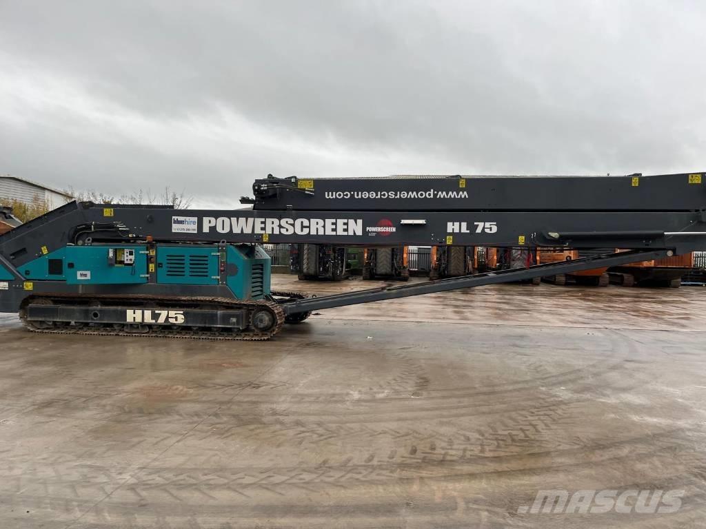 PowerScreen HL 75 Kuljettimet