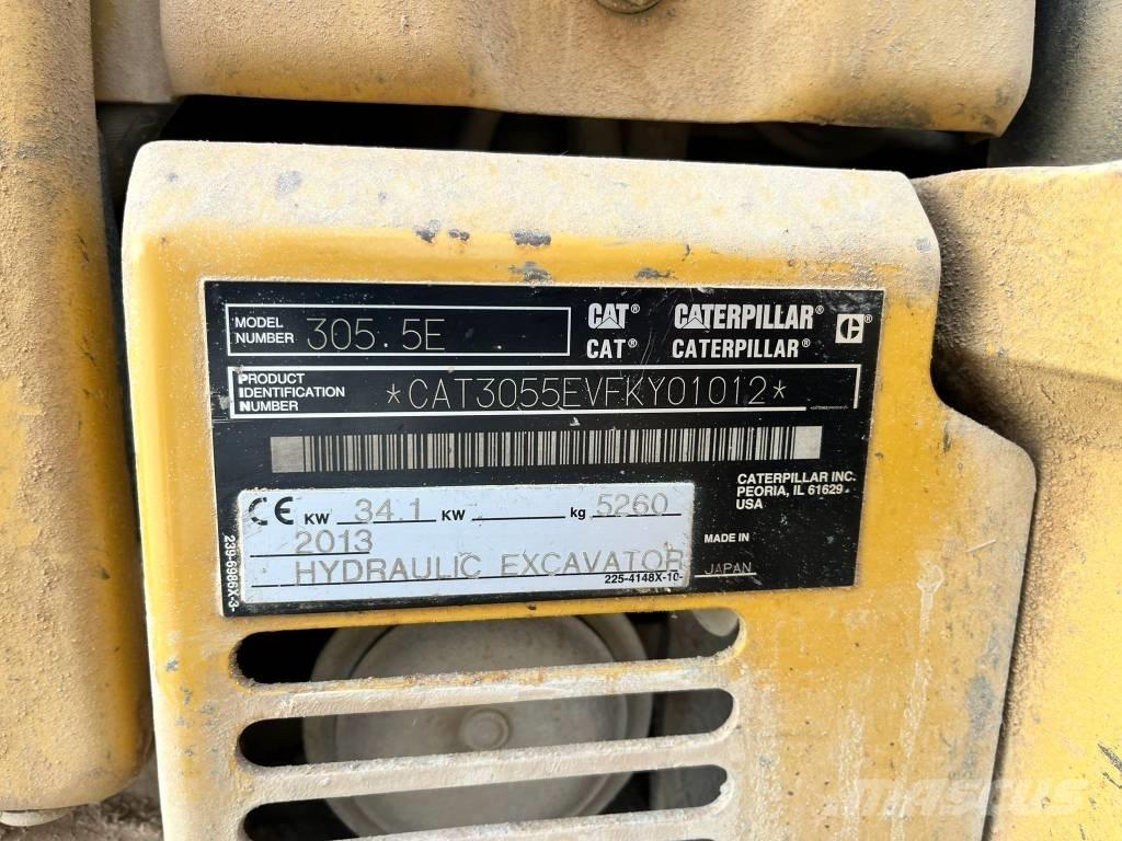 CAT 305.5 Minikaivukoneet < 7t