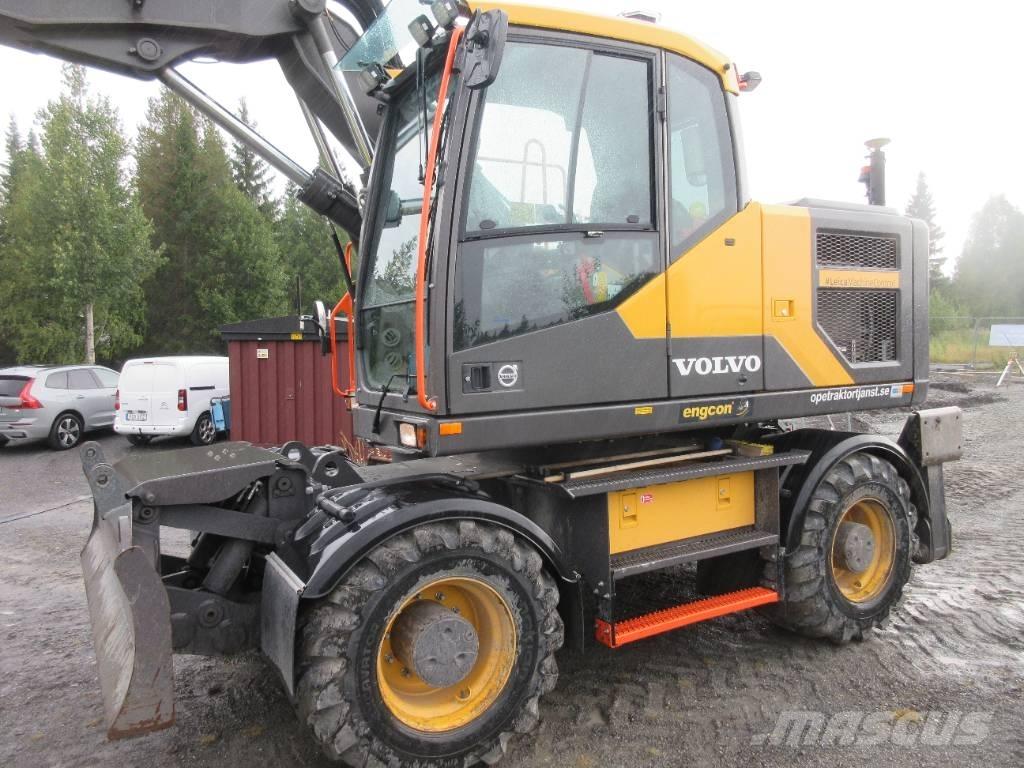 Volvo EW 160 E Pyöräkaivukoneet