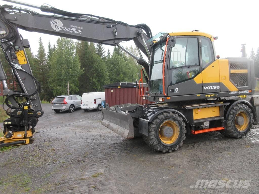 Volvo EW 160 E Pyöräkaivukoneet