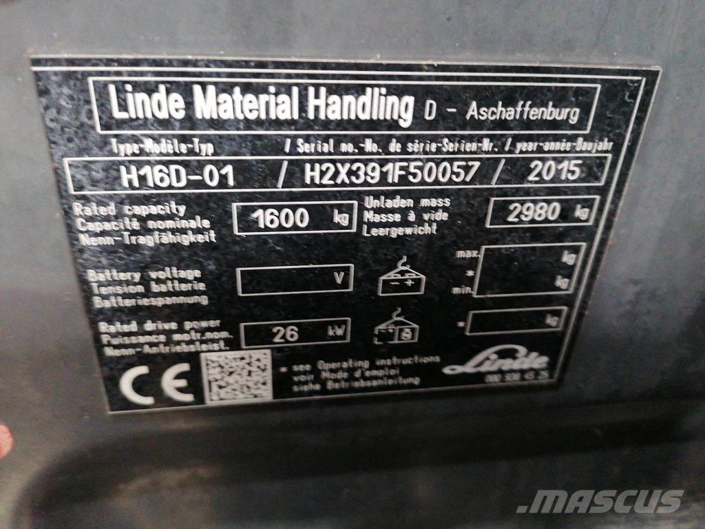 Linde H16D-01 Dieseltrukit