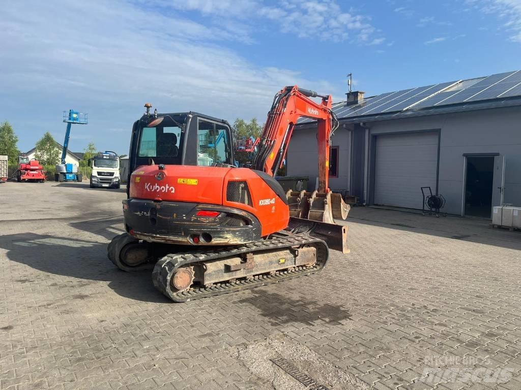 Kubota KX 080-4 Midikaivukoneet 7t - 12t