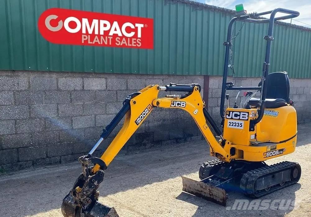 JCB 8008 Minikaivukoneet < 7t