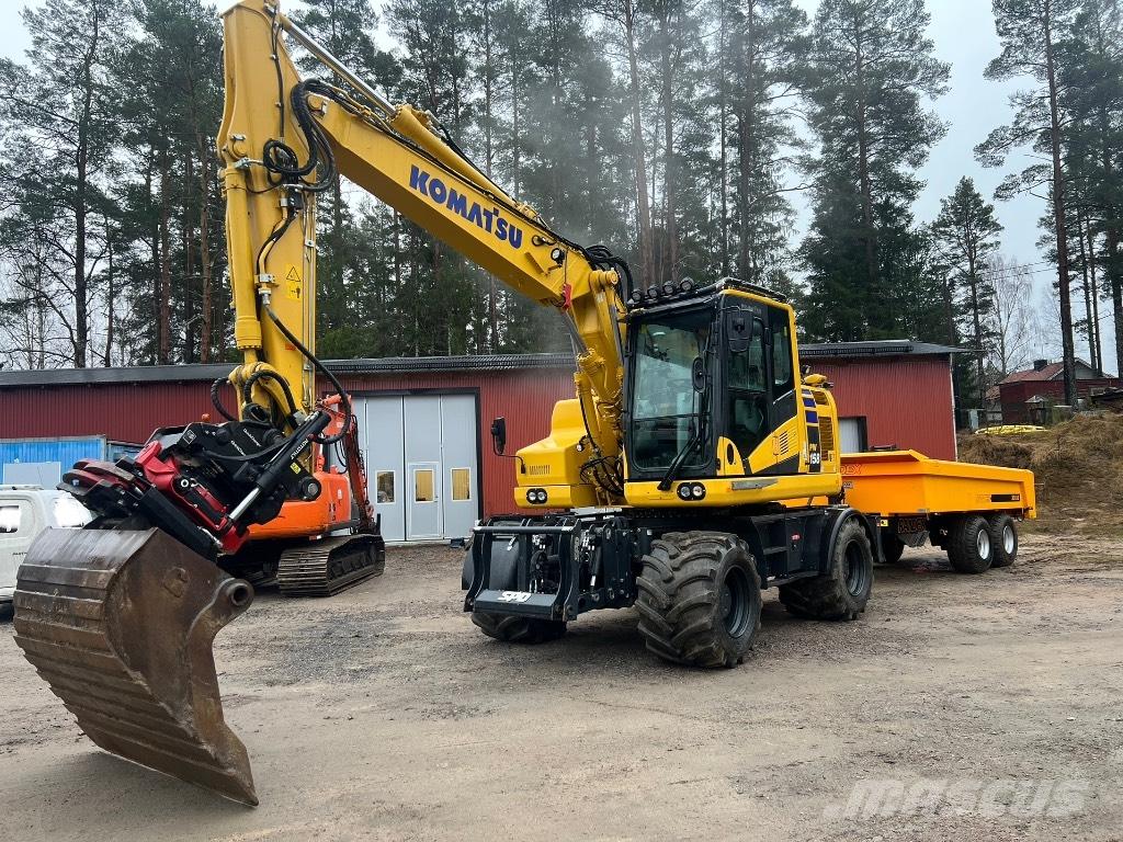 Komatsu PW 158-11 E0 Pyöräkaivukoneet