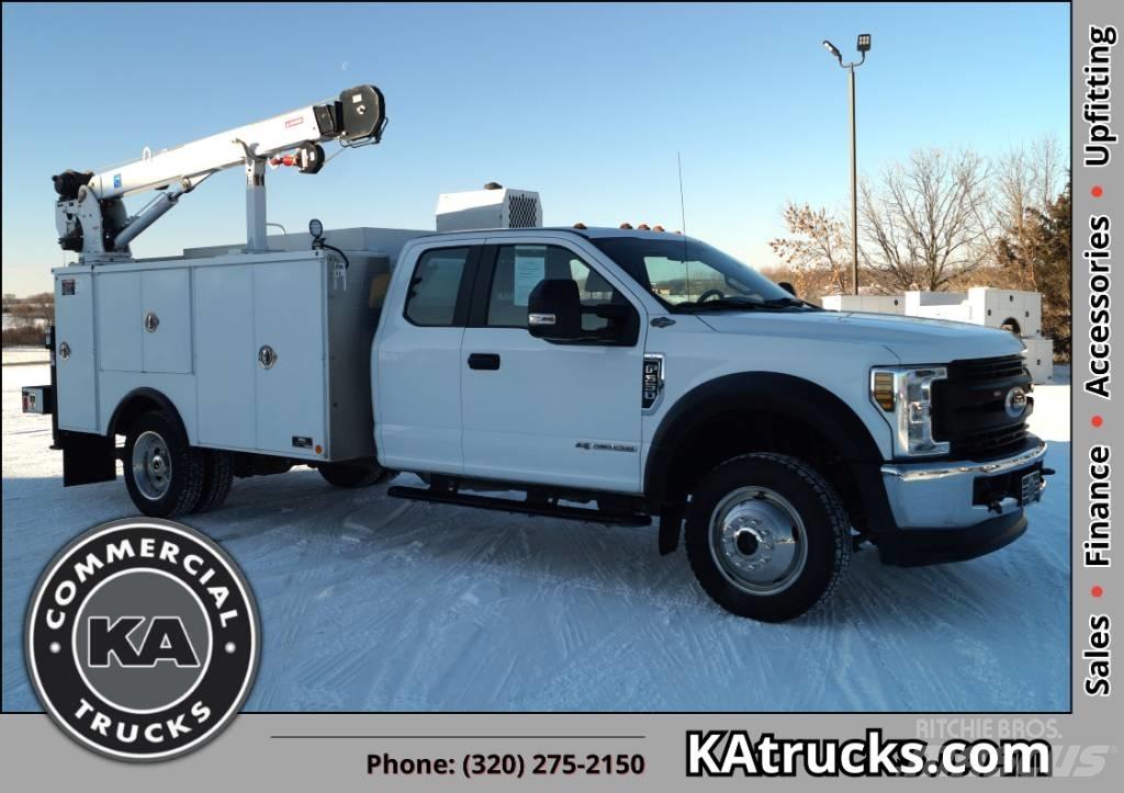 Ford F 550 XL SD Tela-alustaiset nosturit