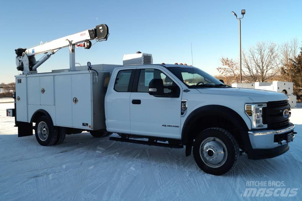 Ford F 550 XL SD Tela-alustaiset nosturit