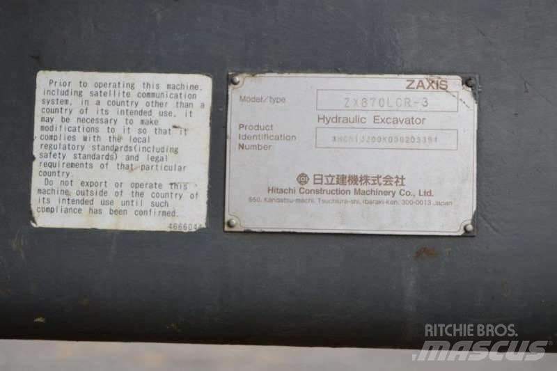 Hitachi ZX870 Minikaivukoneet < 7t