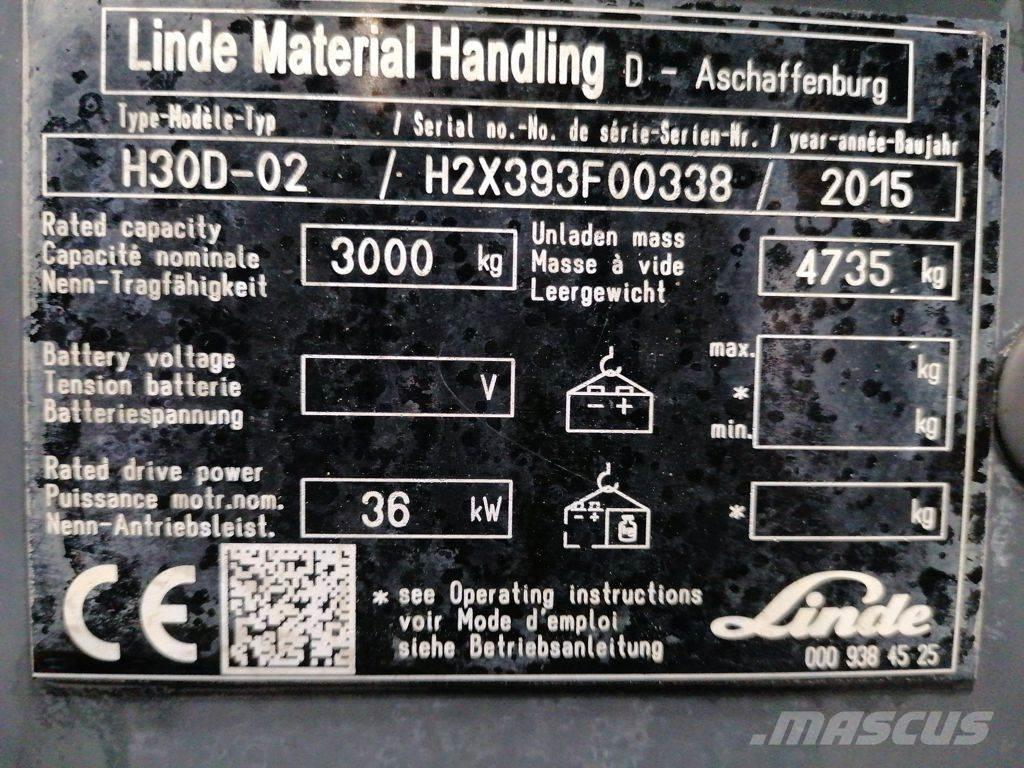 Linde H30D-02 Dieseltrukit