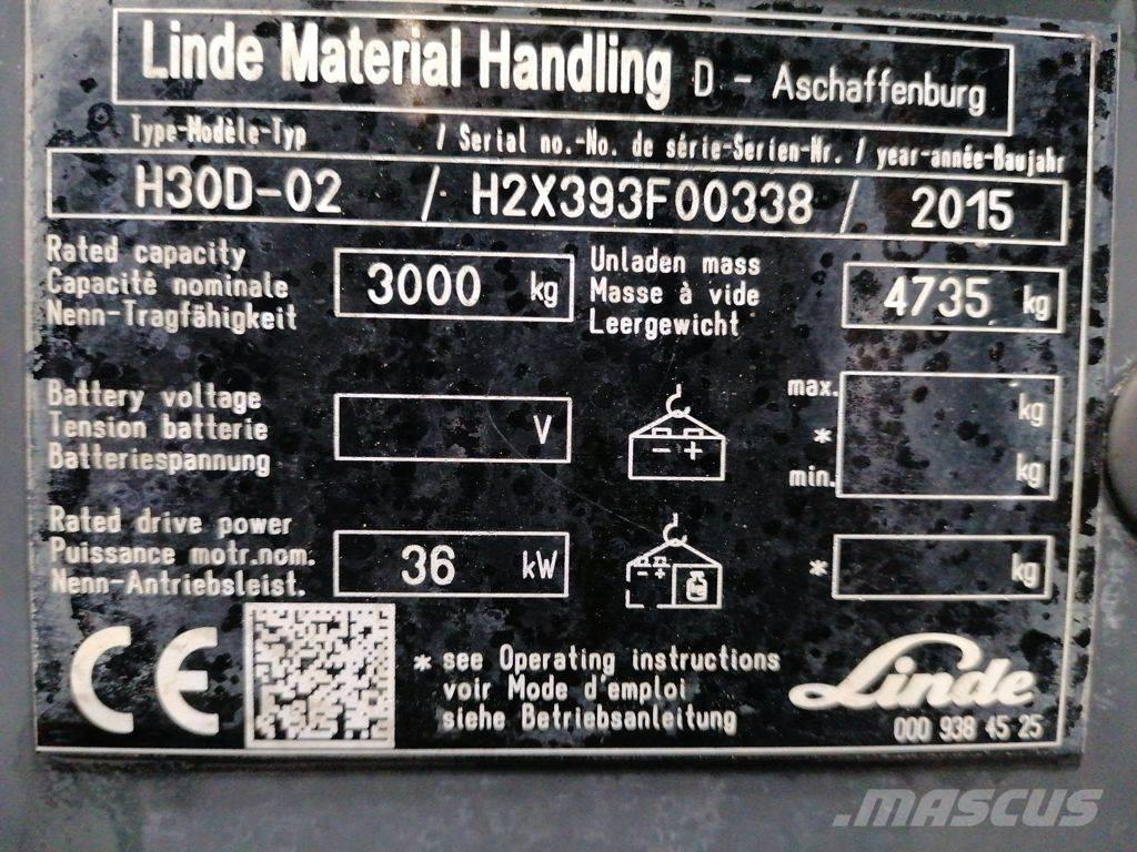 Linde H30D-02 Dieseltrukit