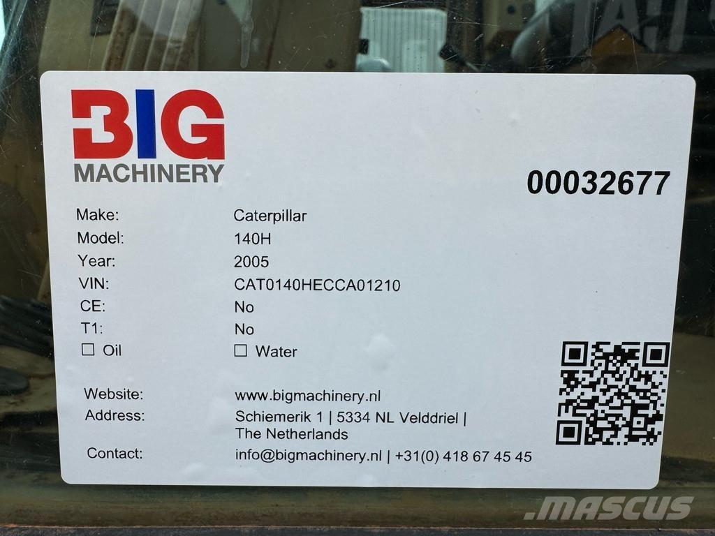CAT 140H Tiehöylät