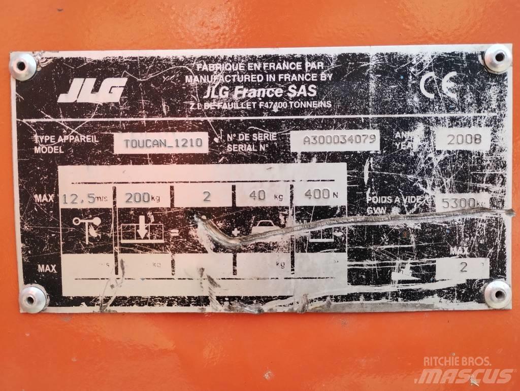 JLG Toucan 1210 Henkilönostimet ja nostolaitteet
