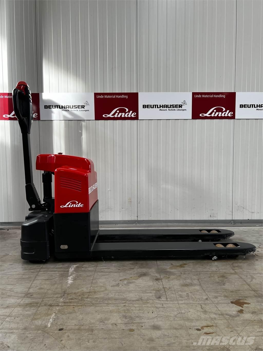 Linde MT15 Käyden ajettavat pinoamistrukit