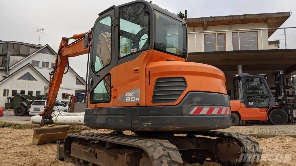 Doosan DX 80 R Midikaivukoneet 7t - 12t