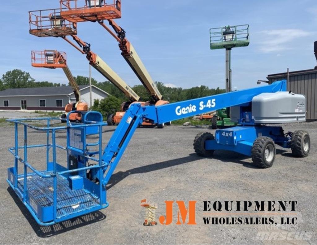 Genie S 45 Teleskooppipuominostimet