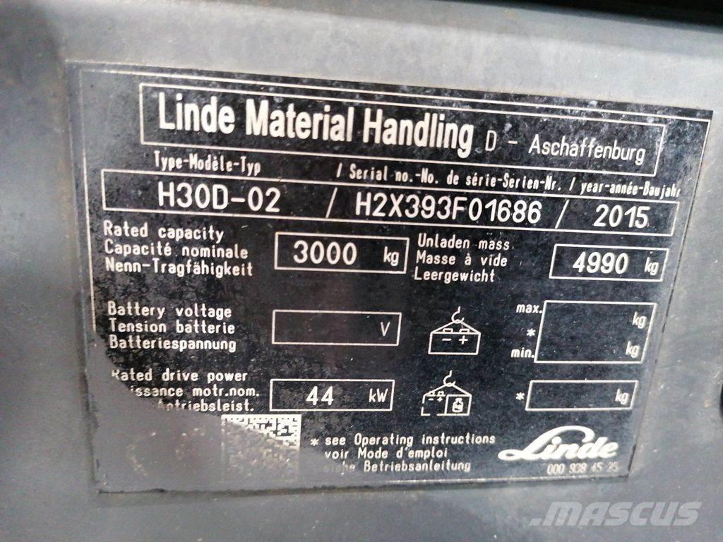 Linde H30D-02 Dieseltrukit