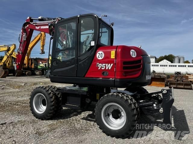 Yanmar B 95W Pyöräkaivukoneet