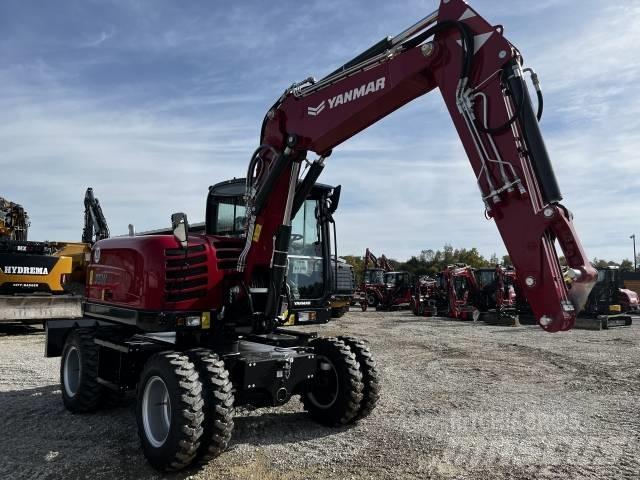 Yanmar B 95W Pyöräkaivukoneet