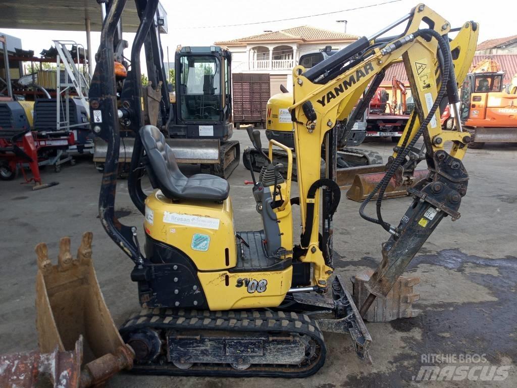 Yanmar SV08-1C Minikaivukoneet < 7t