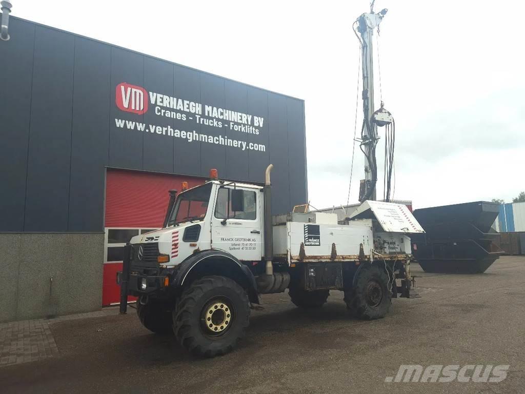 Unimog u 2150l38 Avolouhintaporauslaitteet
