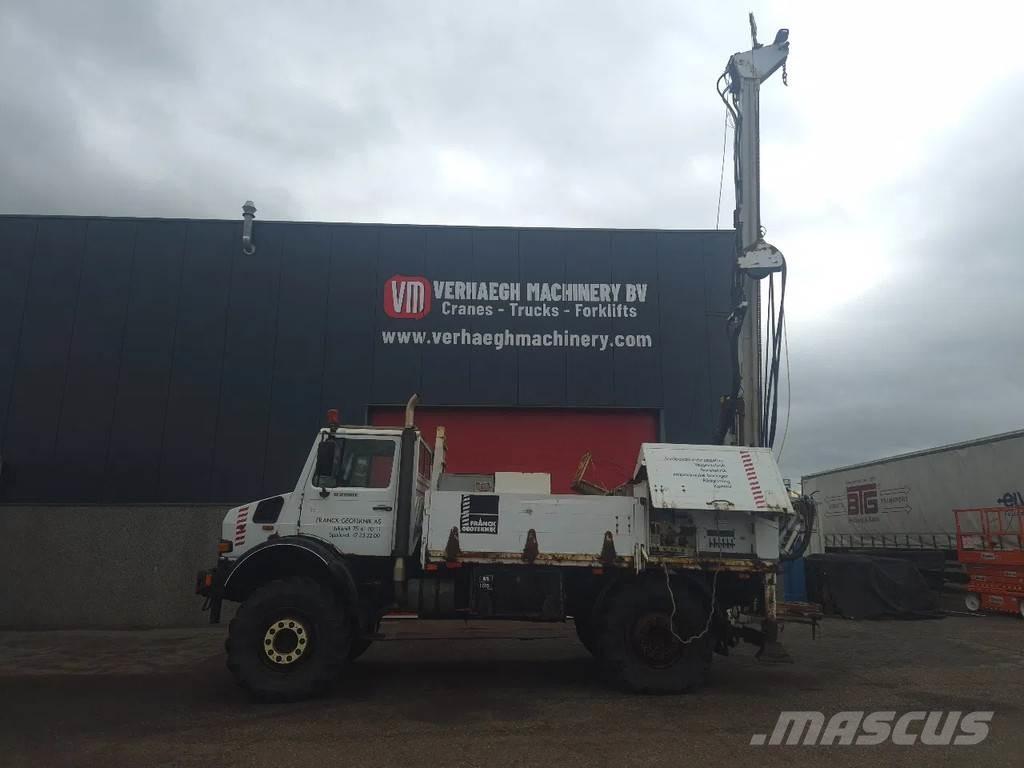 Unimog u 2150l38 Avolouhintaporauslaitteet