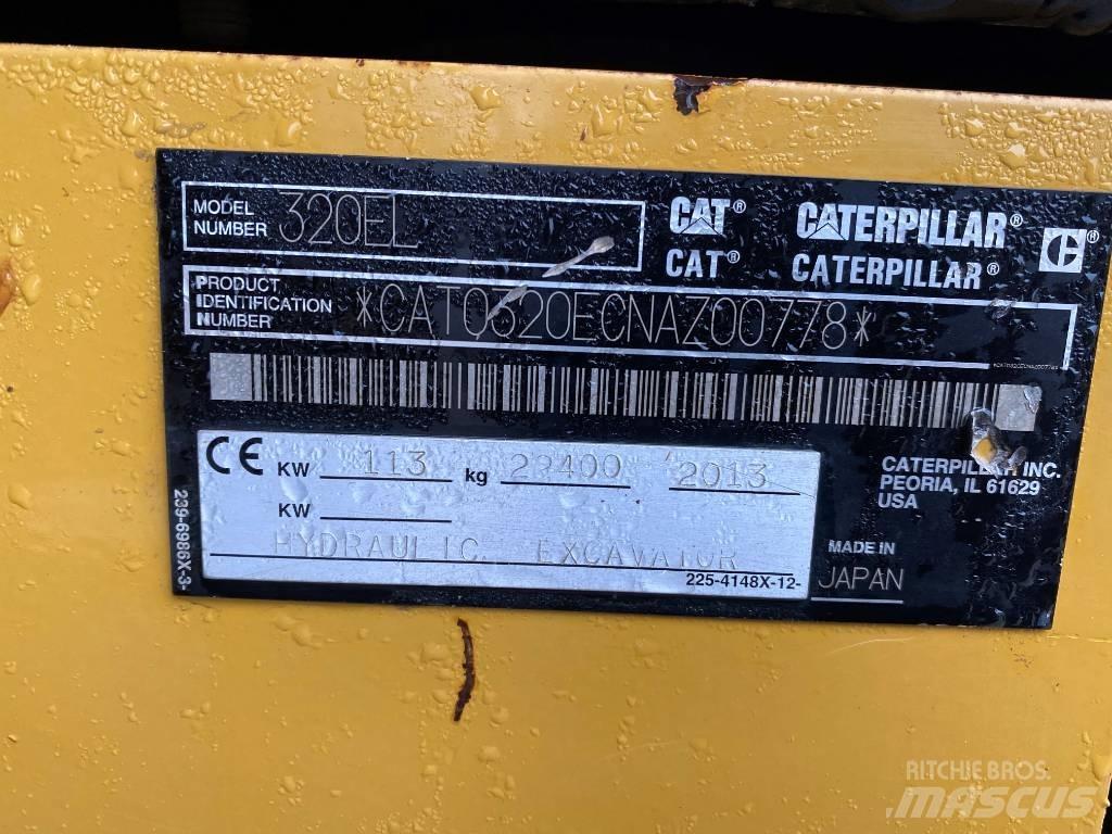CAT 320 EL Telakaivukoneet