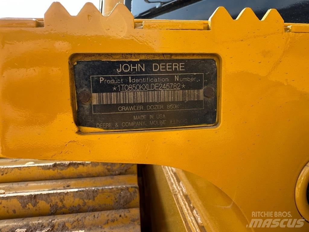 DEERE 850K Telaketjupuskutraktorit