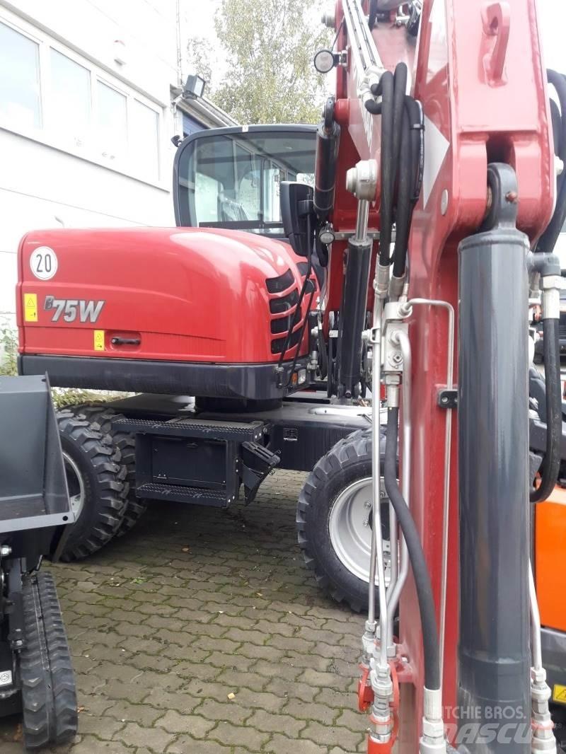Yanmar B75W Pyöräkaivukoneet