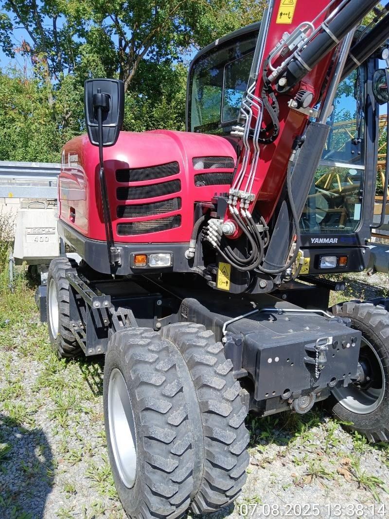 Yanmar B75W Pyöräkaivukoneet