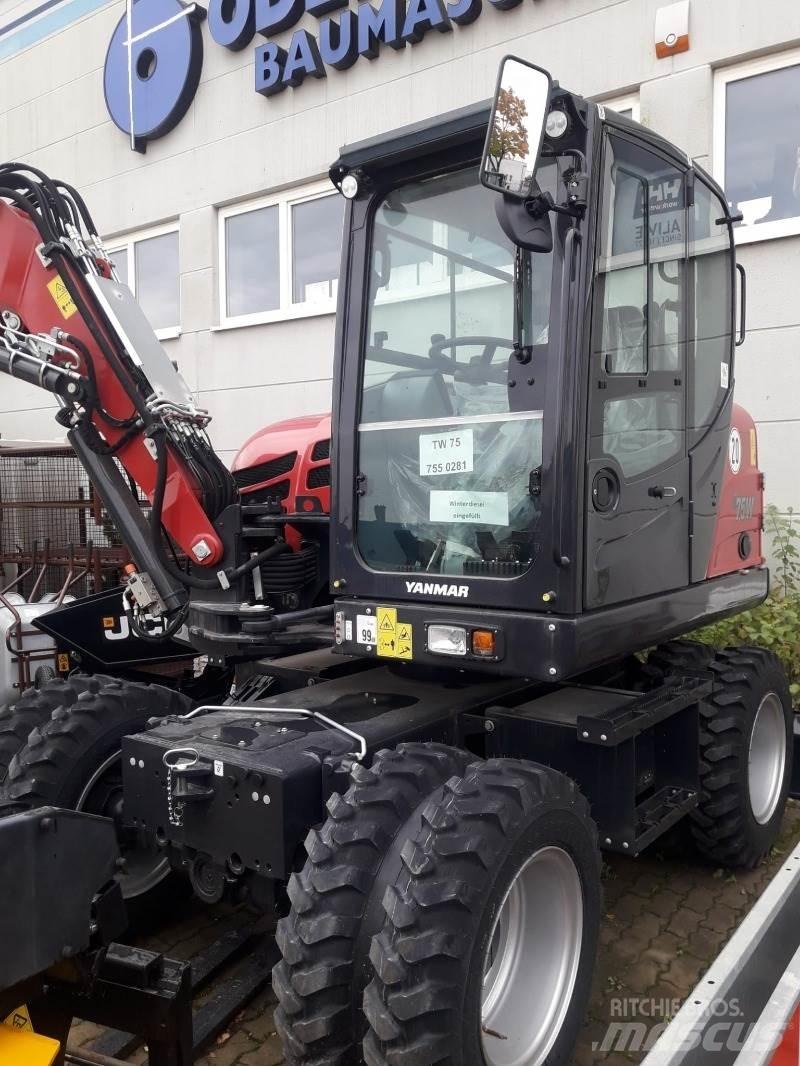 Yanmar B75W Pyöräkaivukoneet