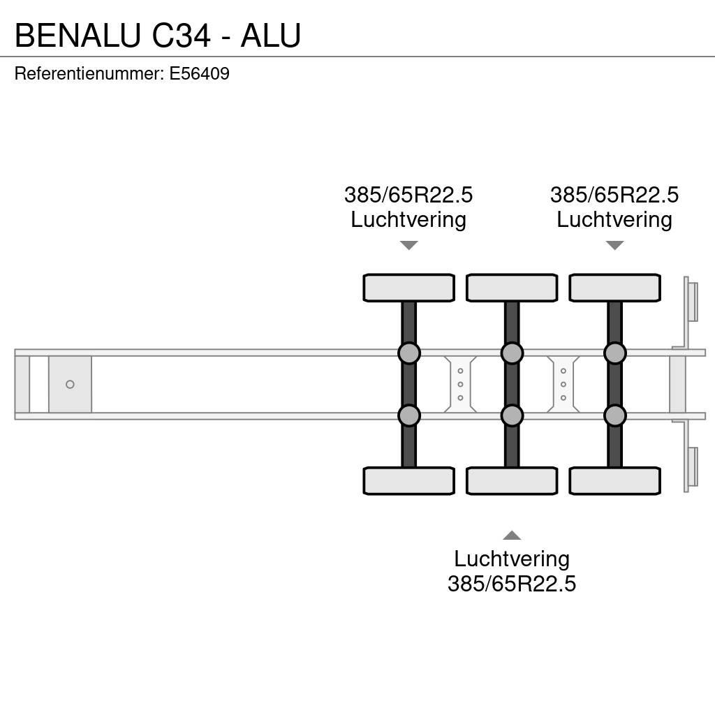 Benalu C34 - ALU Kippipuoliperävaunut