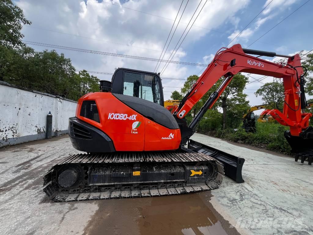 Kubota KX 080-4 CX Midikaivukoneet 7t - 12t