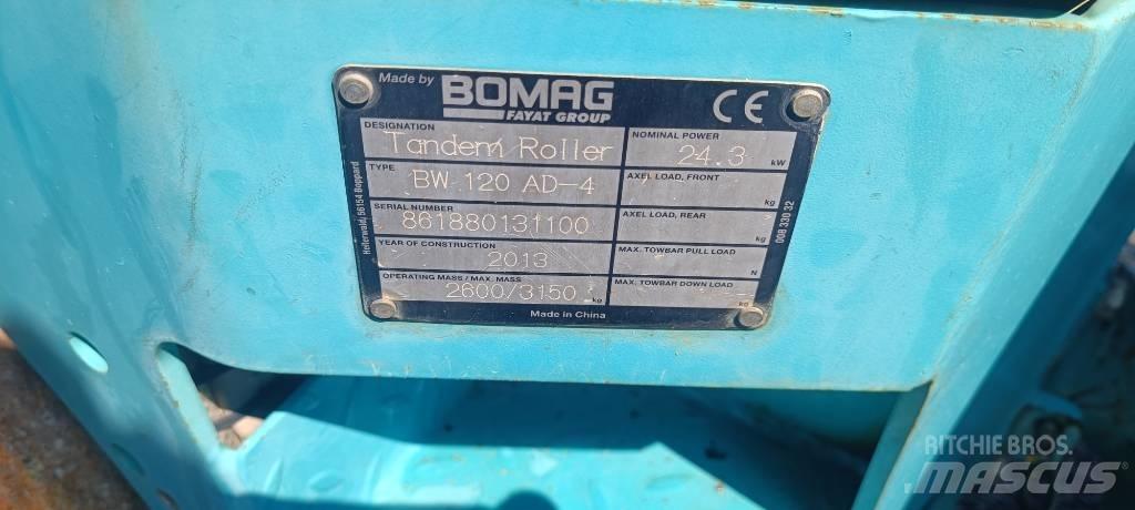 Bomag BW 120 AD-4 Tandemjyrät
