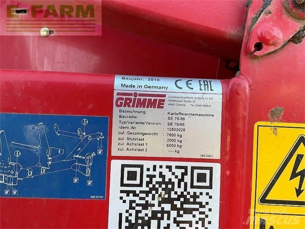 Grimme se 75-55 Perunannostokoneet