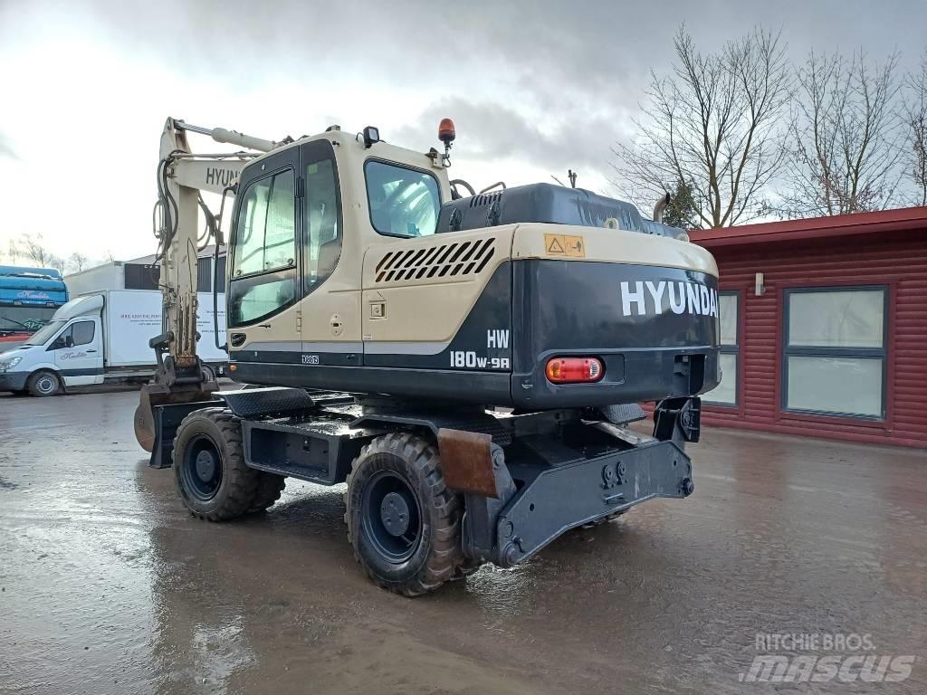 Hyundai HW 180 - 9A Pyöräkaivukoneet