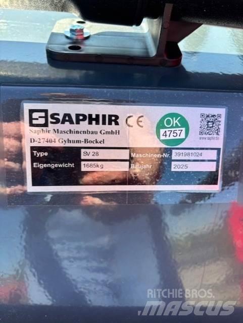 Saphir SV 28 Säiliörehun purkulaitteet