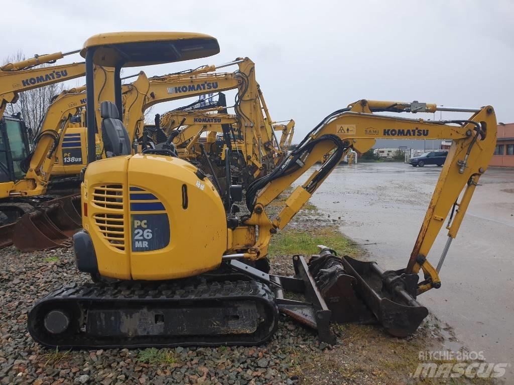 Komatsu PC26MR-3 Minikaivukoneet < 7t