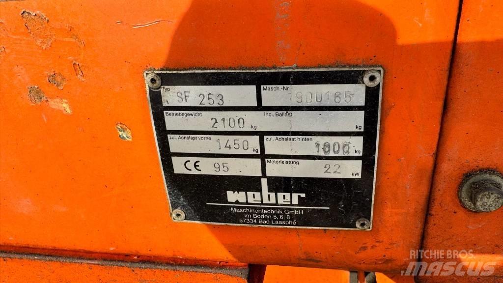 Weber SF253 Asfalttileikkurit
