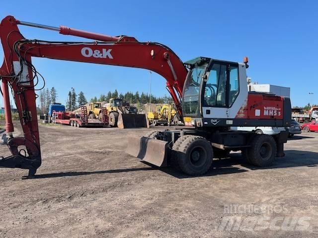 O&K MH 5,5 Pyöräkaivukoneet