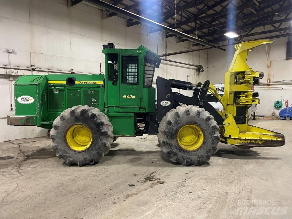 John Deere 643 K Kaatokasauskoneet