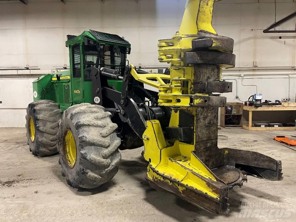 John Deere 643 K Kaatokasauskoneet