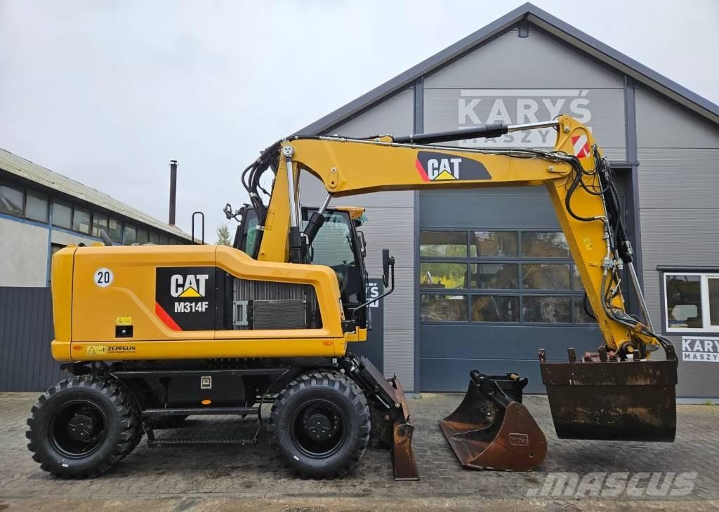 CAT M 314 Pyöräkaivukoneet