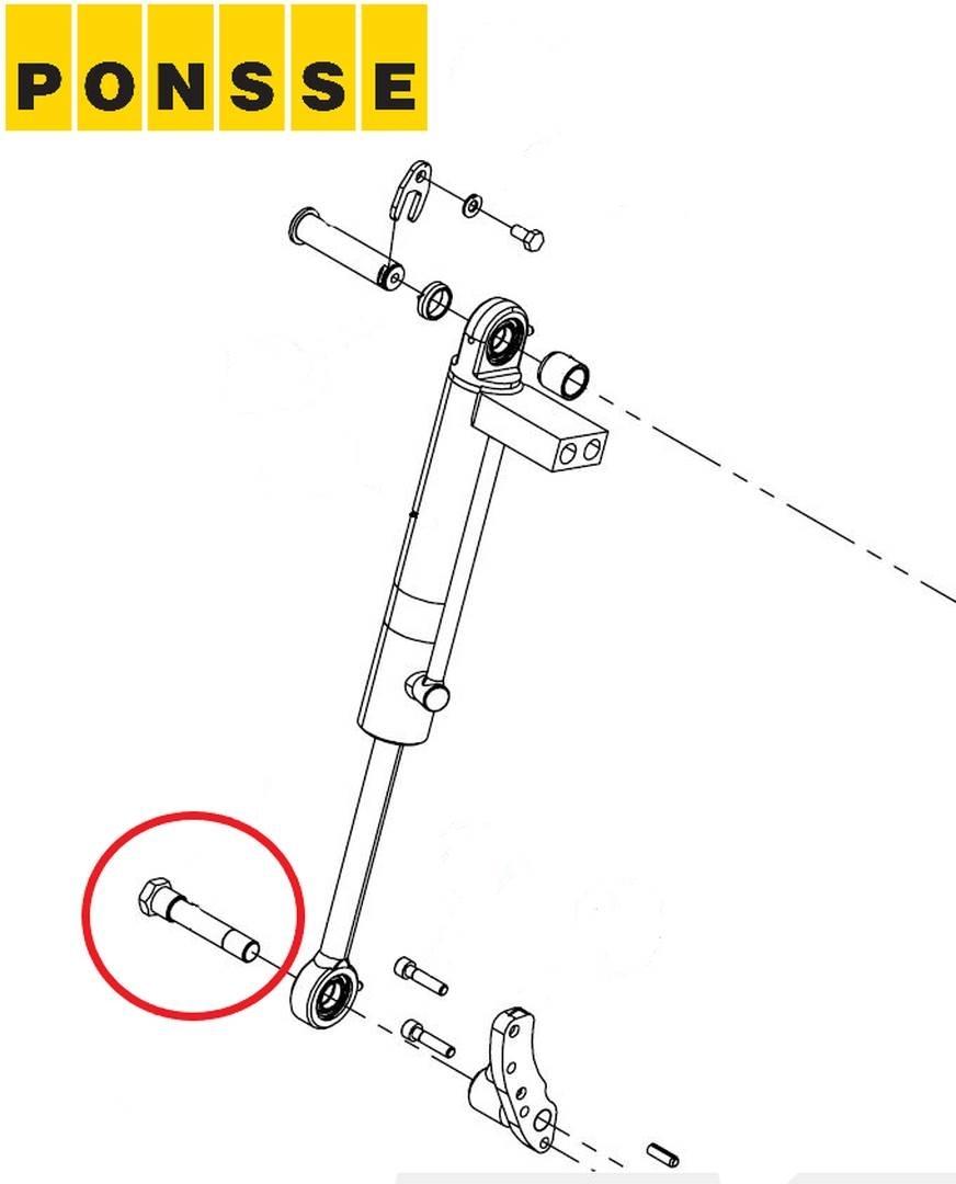 Ponsse P15559 Kuormatraktorinosturit