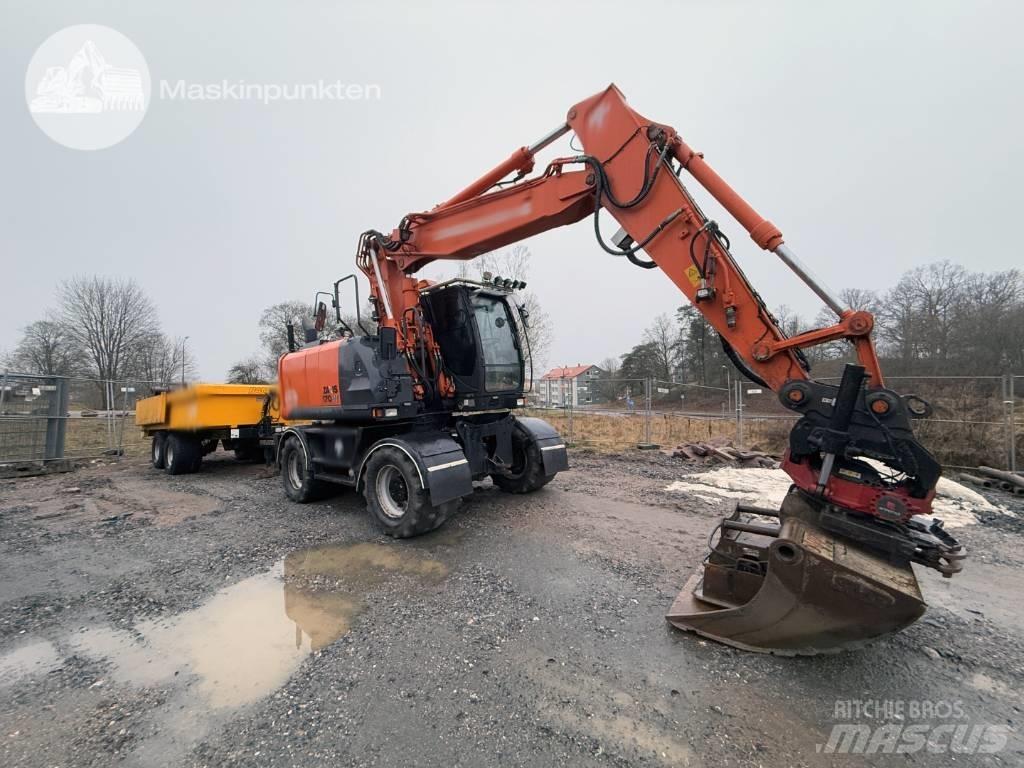 Hitachi ZX 170 W-5 B Pyöräkaivukoneet