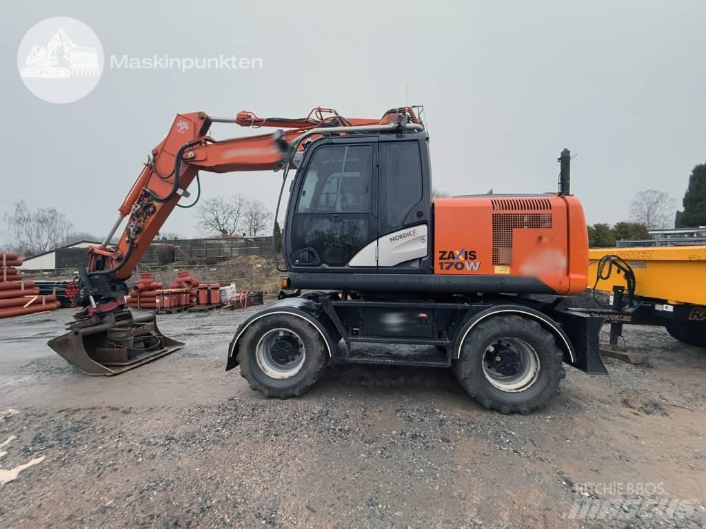 Hitachi ZX 170 W-5 B Pyöräkaivukoneet