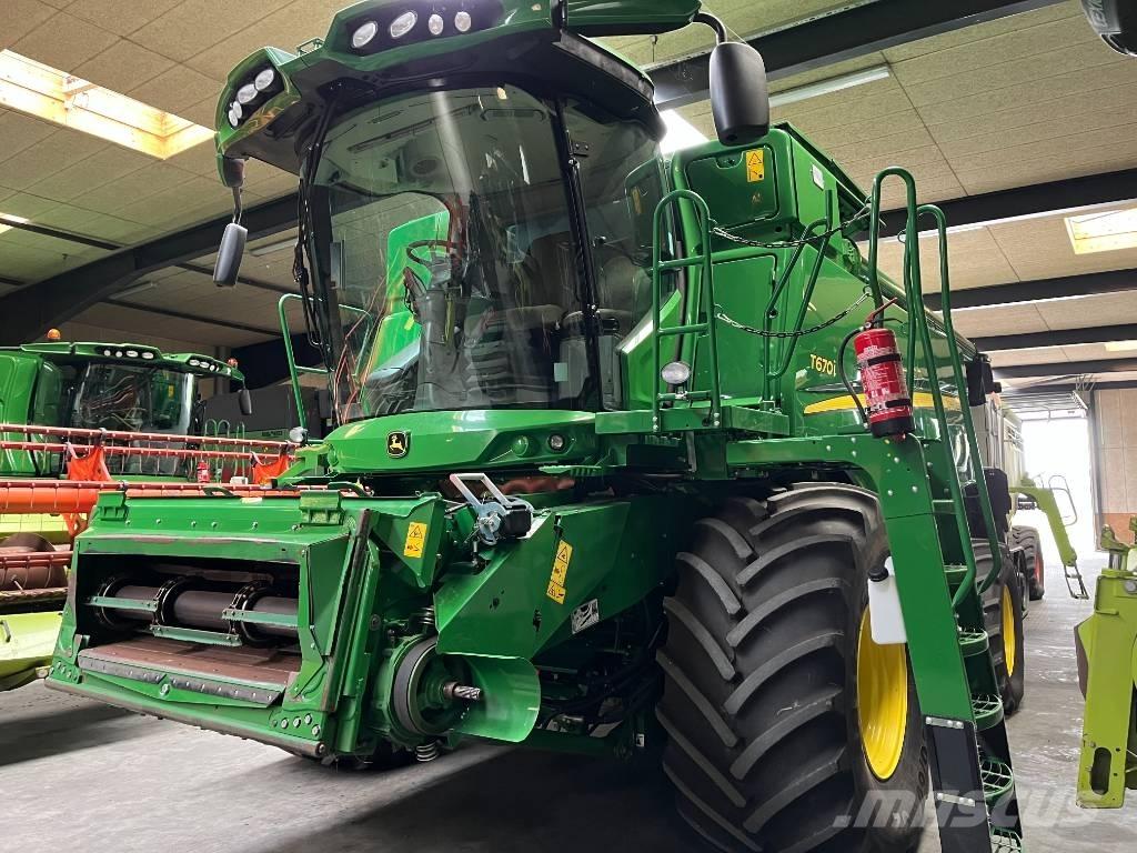 John Deere T670 Leikkuupuimurit