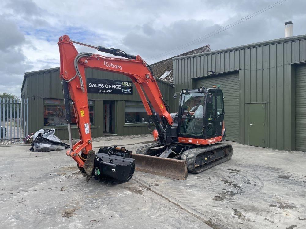 Kubota KX 080-4 Midikaivukoneet 7t - 12t