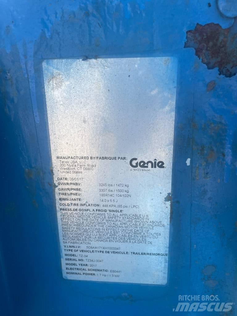Genie TZ-34/20 Hinattavat henkilönostimet
