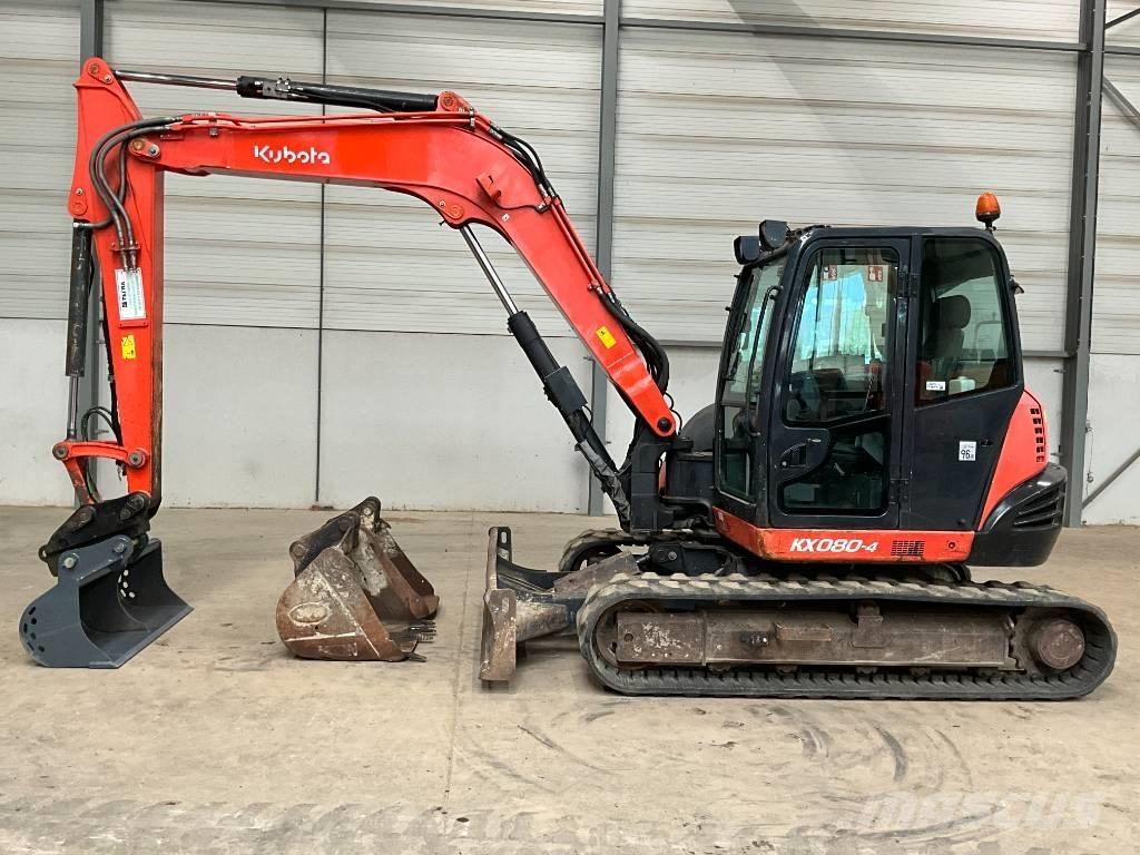 Kubota KX 080-4 Midikaivukoneet 7t - 12t