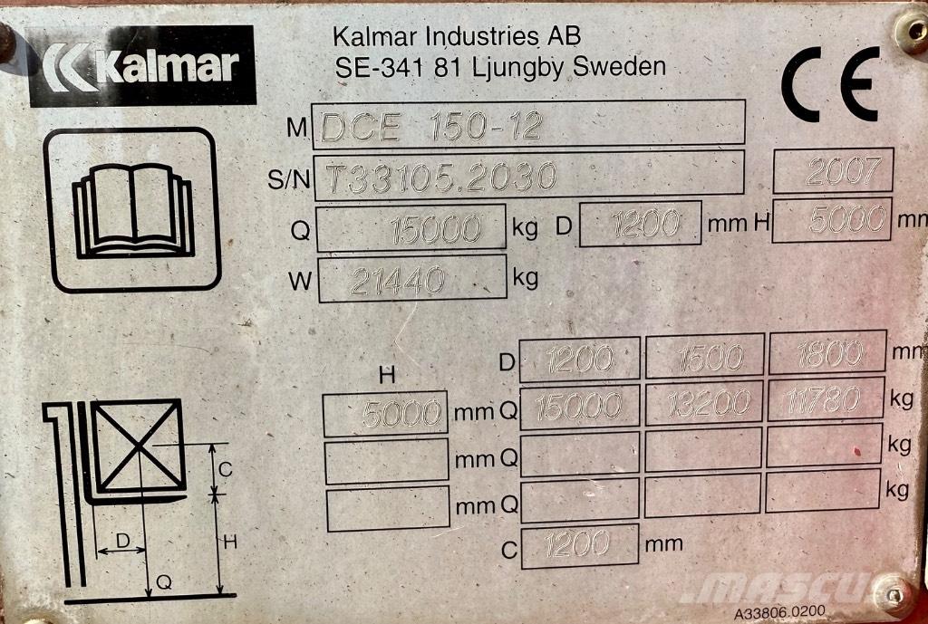 Kalmar DCE 150-12 Dieseltrukit