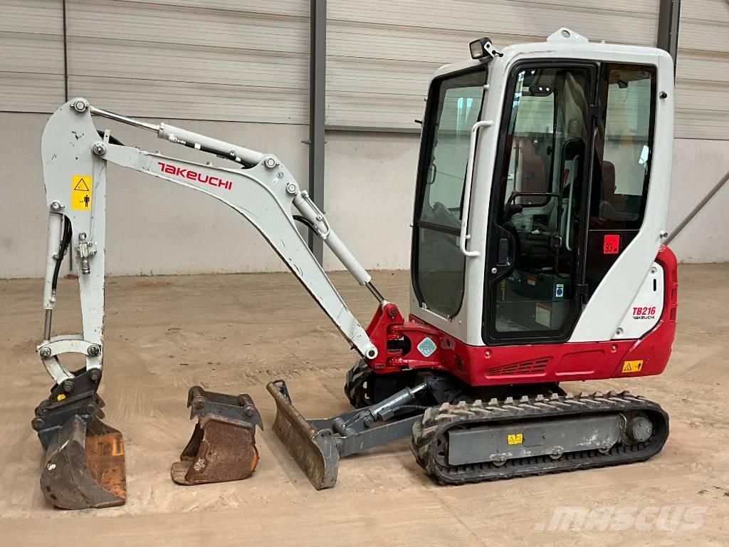 Takeuchi TB 216 Minikaivukoneet < 7t